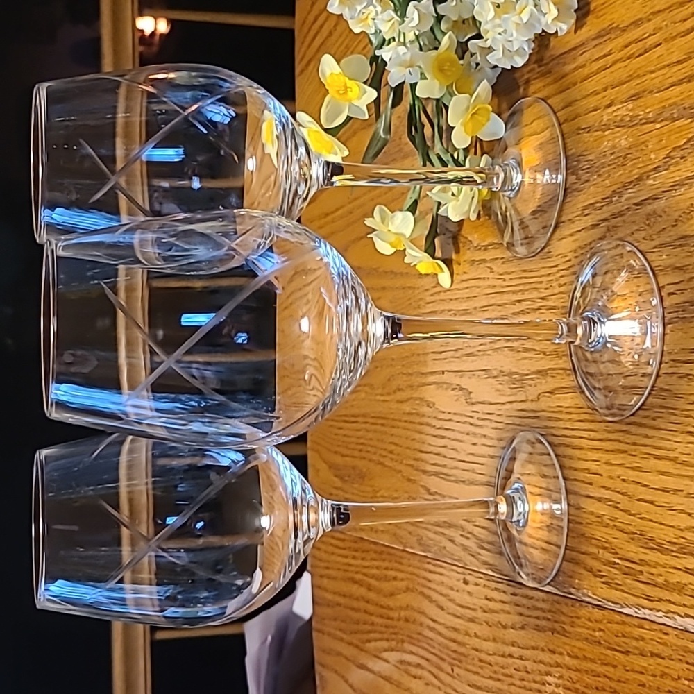 Food Network Wine Glasses - Set of 3